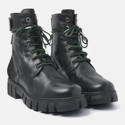 Vrouw Lazamani Boots-Dames Veterboots 74.469 Black