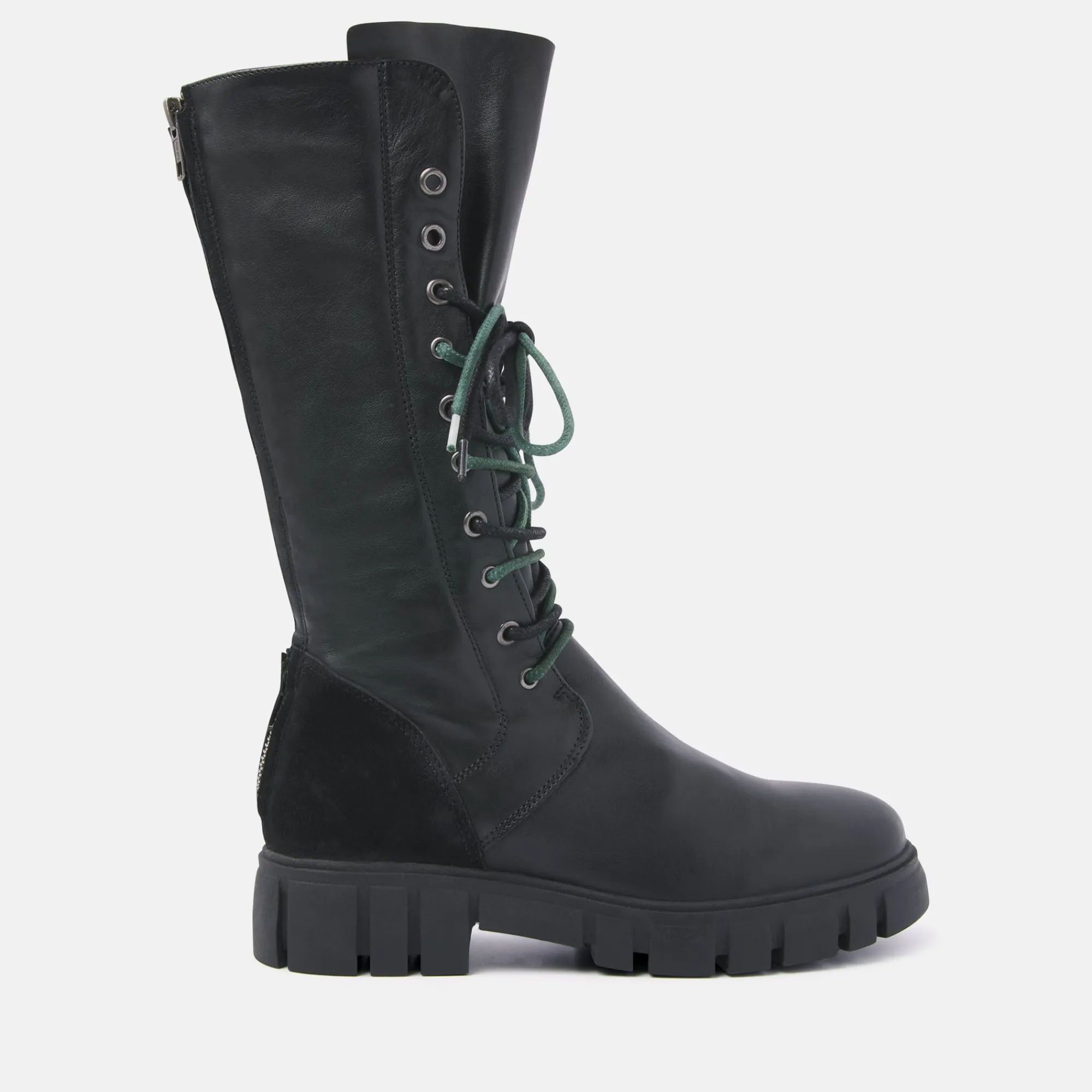 Vrouw Lazamani Veterboots-Dames Veterlaarzen 74.467 Black
